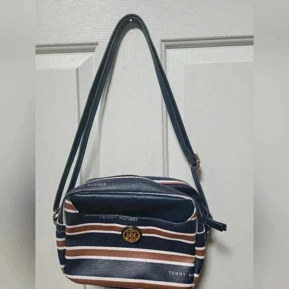 Tommy Hilfiger Small Crossbody/Shoulder Bag Red, White & Blue - Picture 1 of 3
